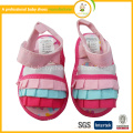 2015 sandalias baratas del cordón de la nueva manera calzan los zapatos infantiles